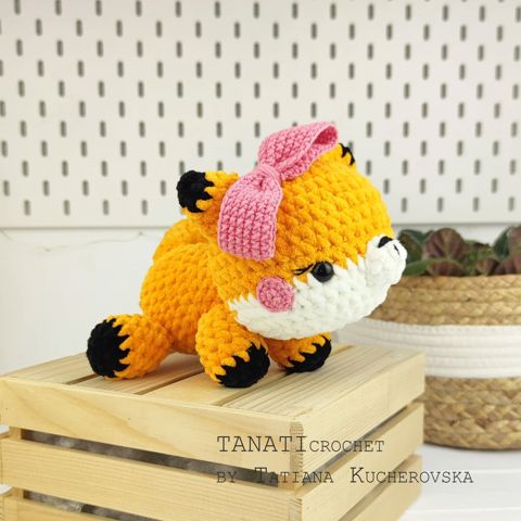2 patterns/fox and bunny crochet pattern/kawaii crochet pattern