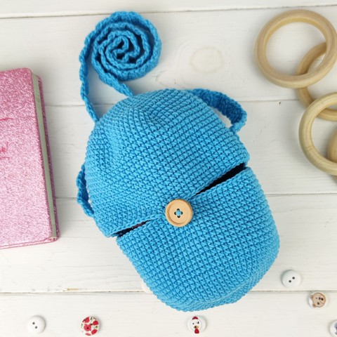 Handbag and amigurumi bunny crochet