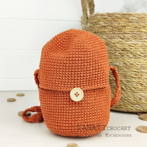 Handbag and amigurumi butterfly crochet