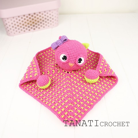 Crochet comforter owl
