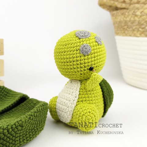 Crochet turtle patterns Tanati Crochet