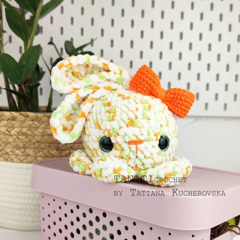 OctoBunny/kawaii crochet pattern/amigurumi crochet pattern