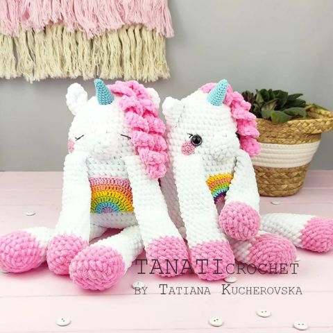 Unicorn crochet pattern/Plush unicorn