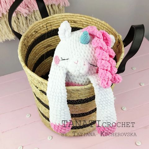 Unicorn crochet pattern/Plush unicorn