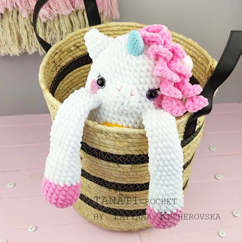 Unicorn crochet pattern/Plush unicorn