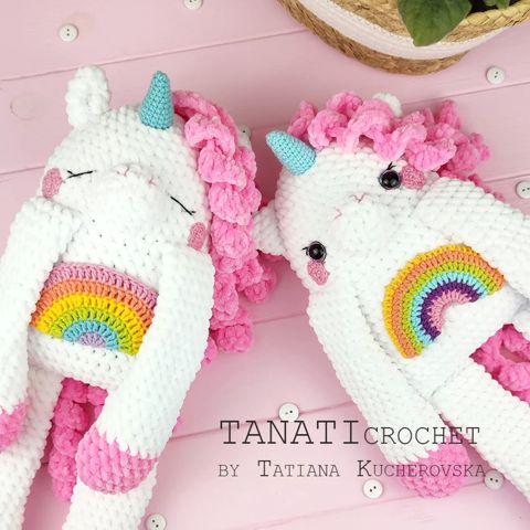 Unicorn crochet pattern/Plush unicorn