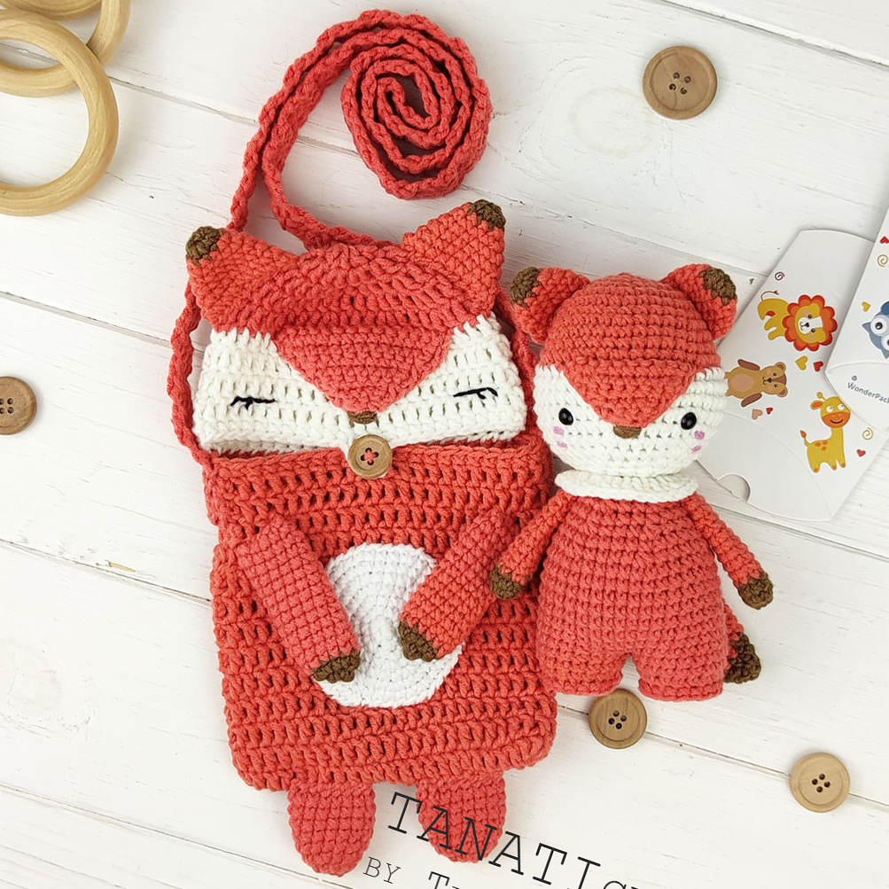crochet fox pattern