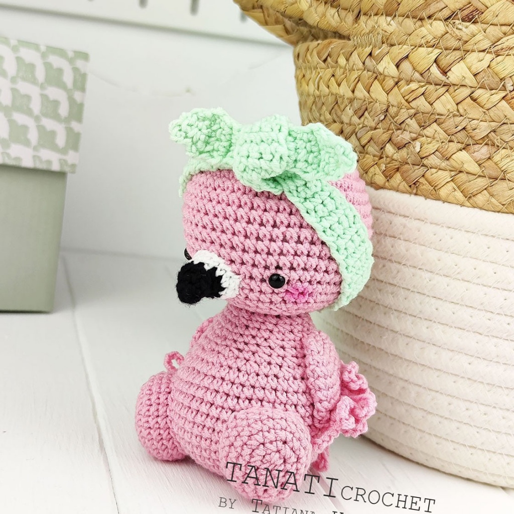 crochet flamingo pattern